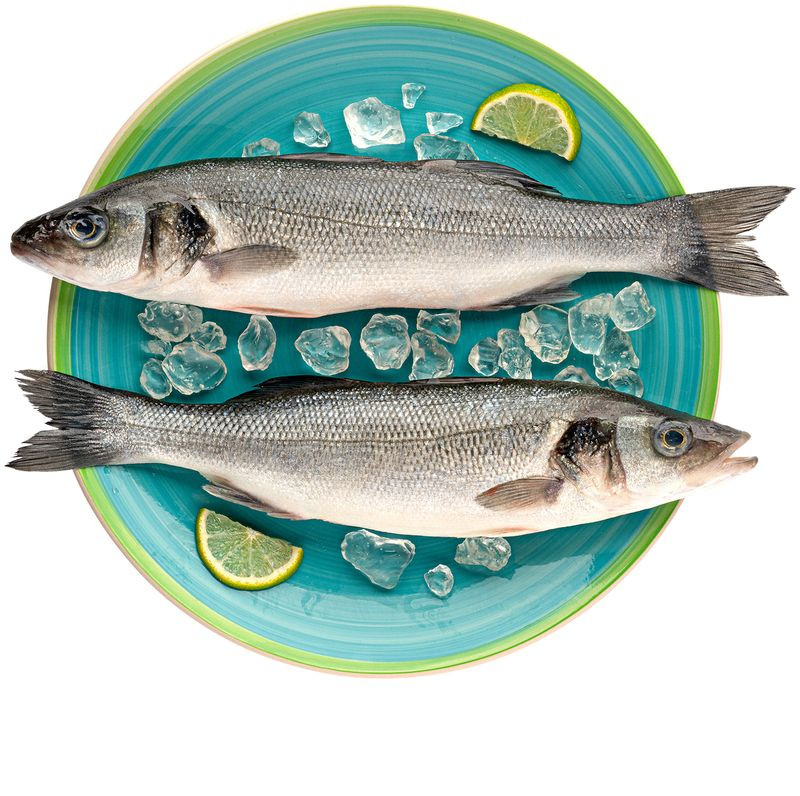 Изображение товара Сибас Турция охлаждённая рыба вес 0.2-0.6 кг свежая морская