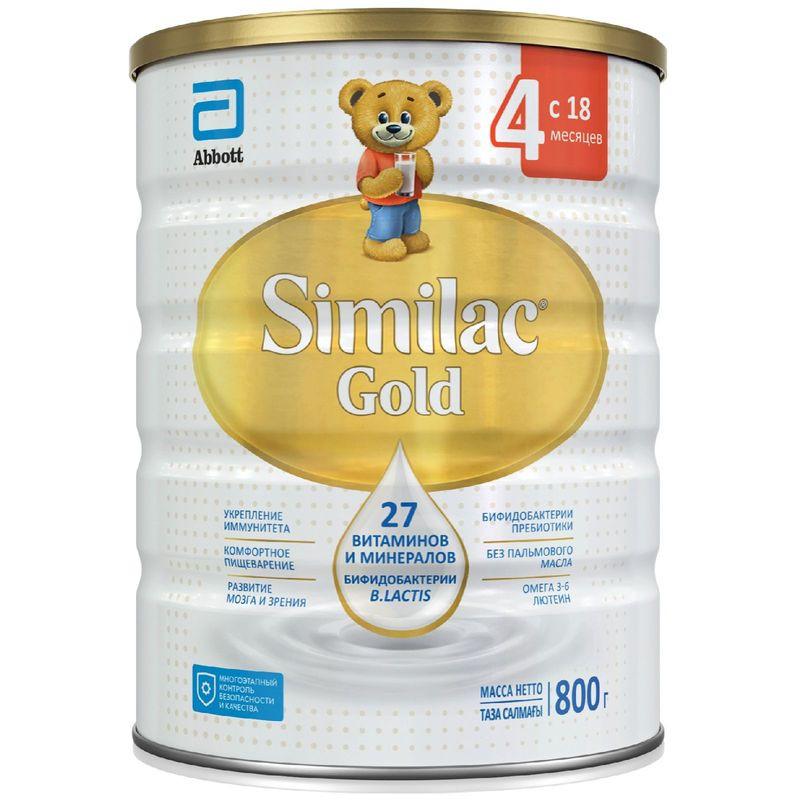 Изображение товара Молочная смесь Similac Gold 4 для детей с 18 месяцев, 800 г