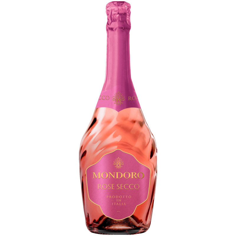 Изображение товара Вино Mondoro Rose Secco игристое розовое сухое 11.5%, 750мл