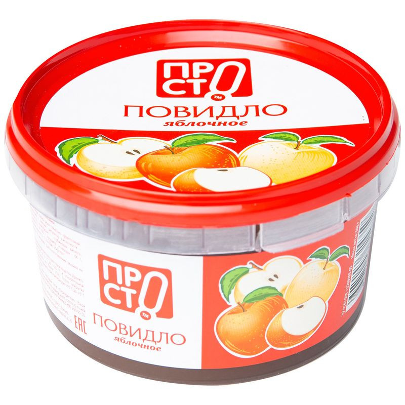 Изображение товара Яблочное повидло Пр!ст 500 г натуральный продукт для завтраков и выпечки