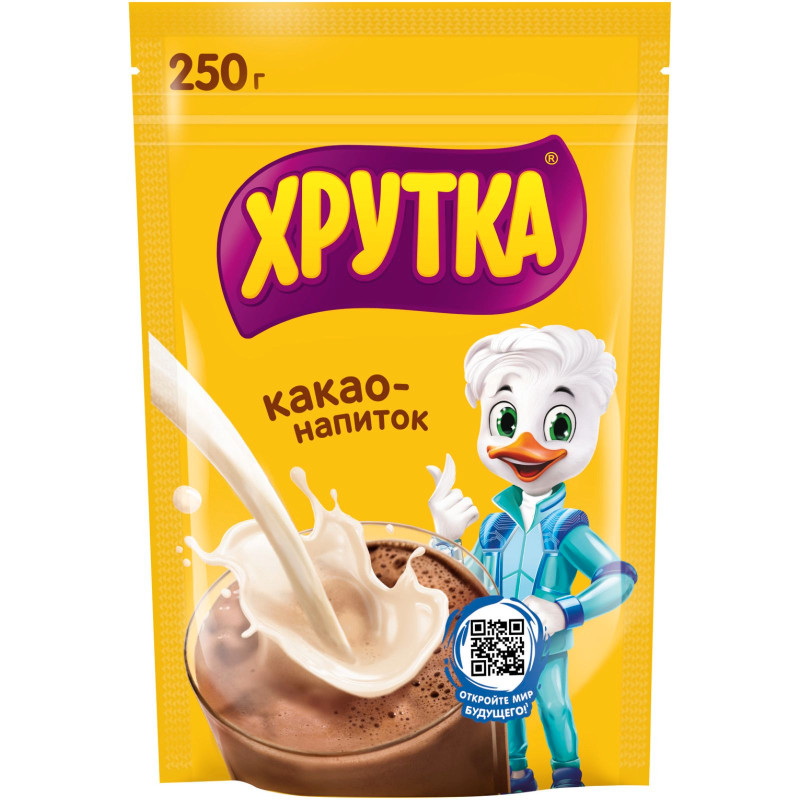 Изображение товара Какао-напиток Хрутка быстрорастворимый, 250г