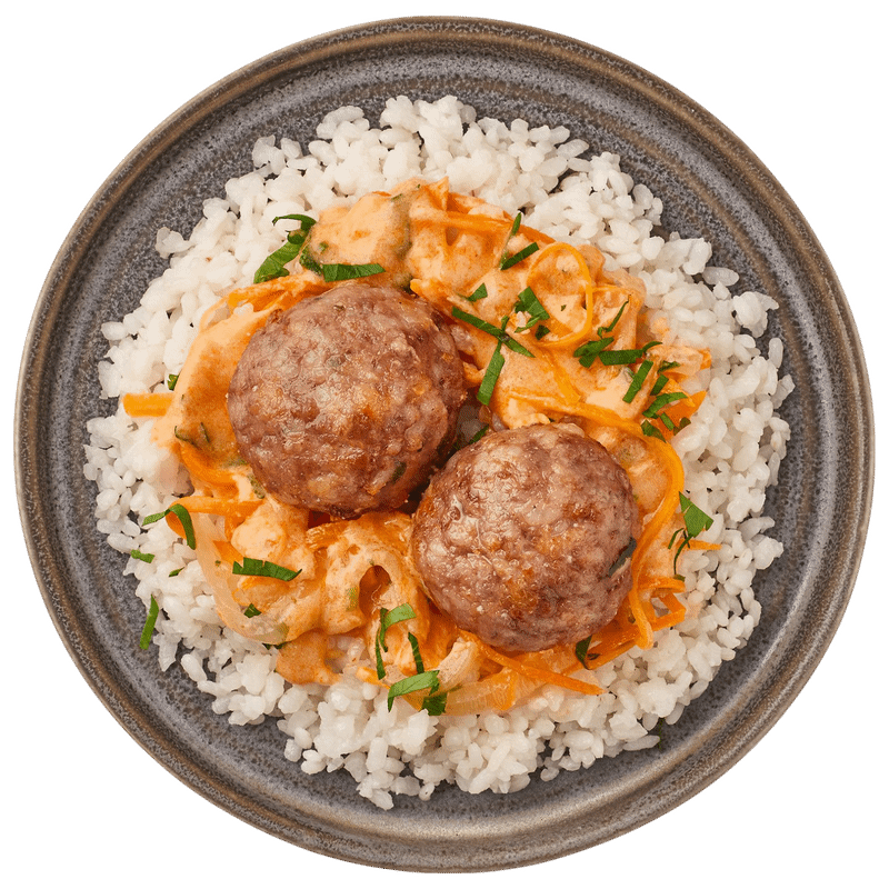 Изображение товара Ежики мясные с рисом Перекрёсток Select, 270г