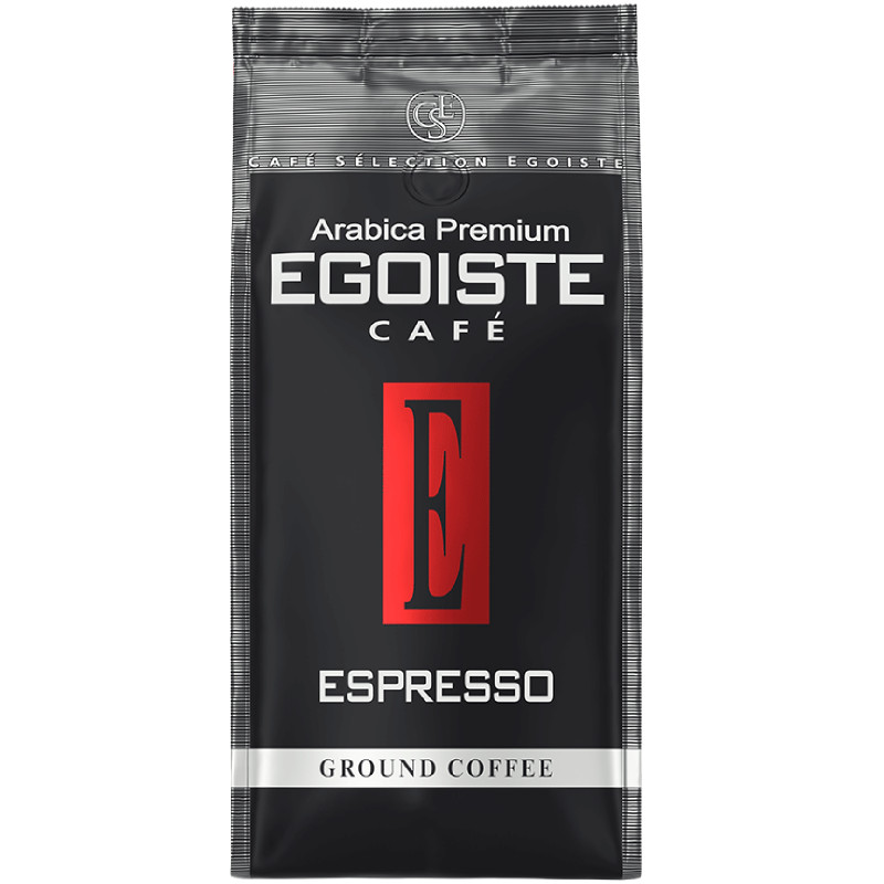 Изображение товара Кофе Egoiste Espresso молотый, 250г