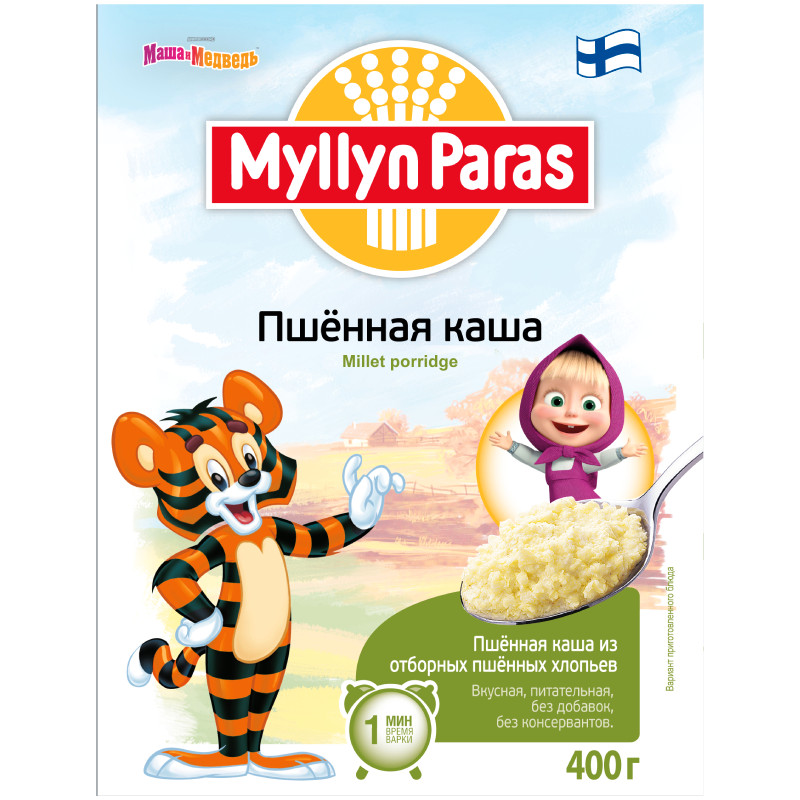 Изображение товара Каша пшенная Myllyn Paras, 400г
