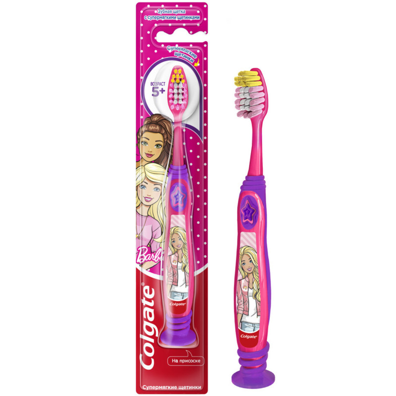 Изображение товара Зубная щётка Colgate для детей 5+ супермягкая в ассортименте