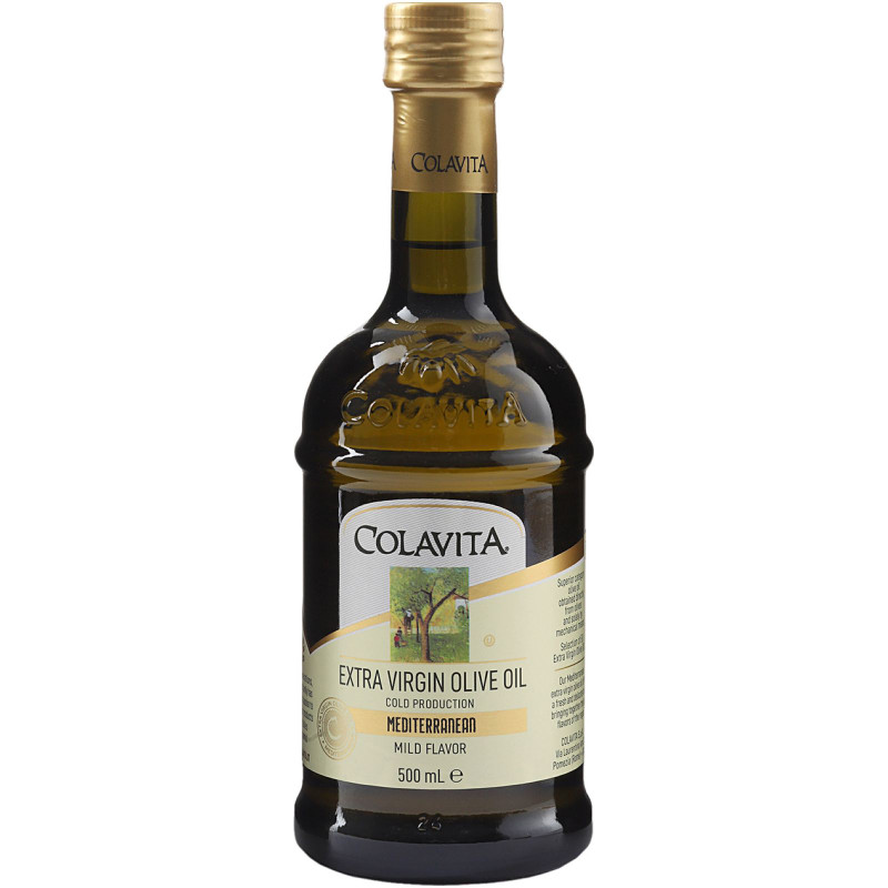 Изображение товара Масло оливковое Colavita Extra Virgin Mediterranean 500 мл нерафинированное