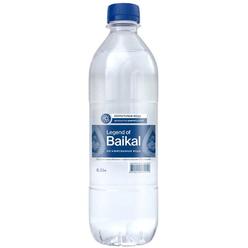 Изображение товара Вода Legend of Baikal природная питьевая негазированная 330мл