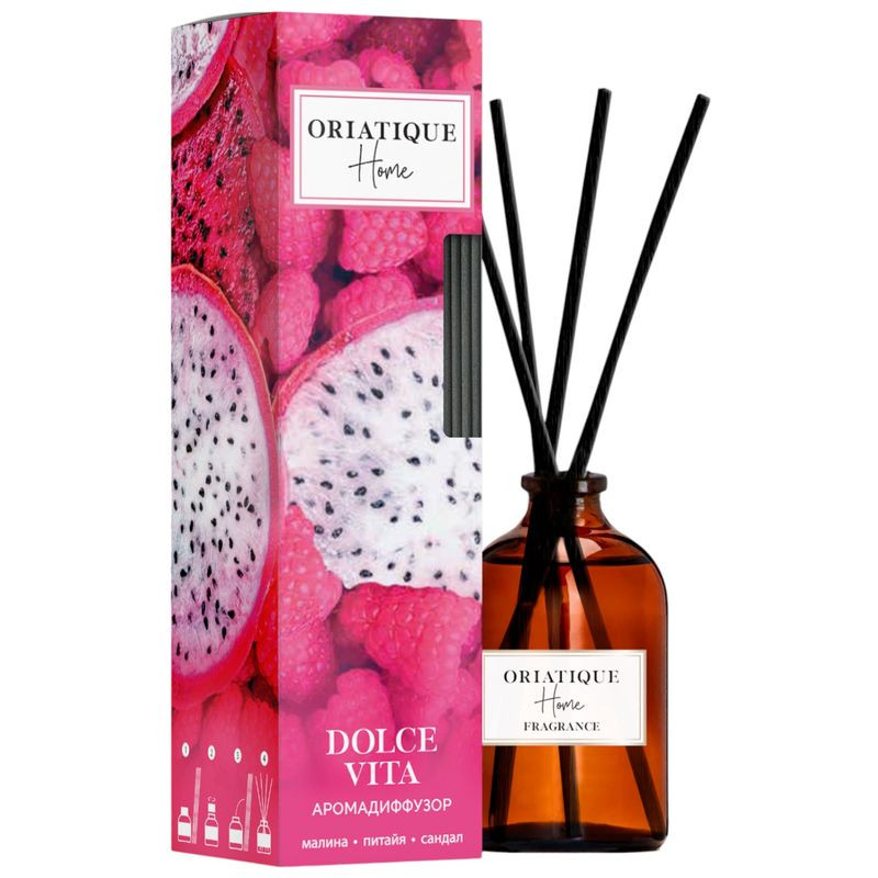 Изображение товара Аромадиффузор Oriatique Dolce Vita малина-питайа-сандал 40мл