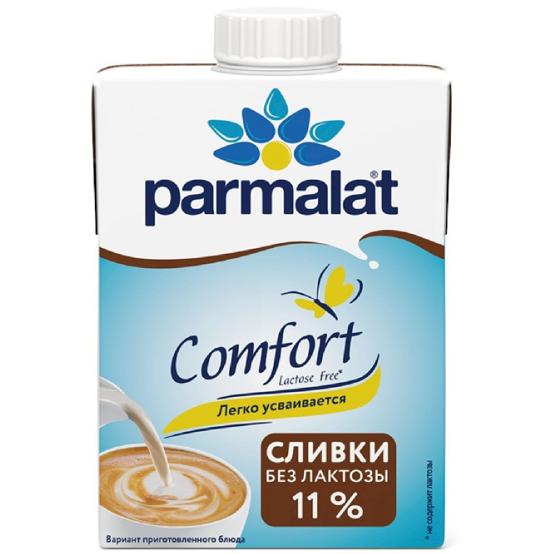 Изображение товара Сливки Parmalat Chef питьевые ультрапастеризованные 11%, 500г
