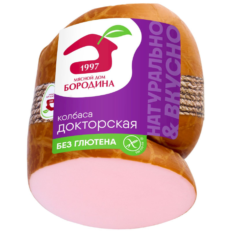 Изображение товара Колбаса МД Бородина Докторская варёная – классика мясных изделий