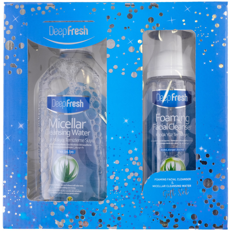 Изображение товара Набор Deep Fresh: мицеллярная вода и пенка для умывания для всех типов кожи