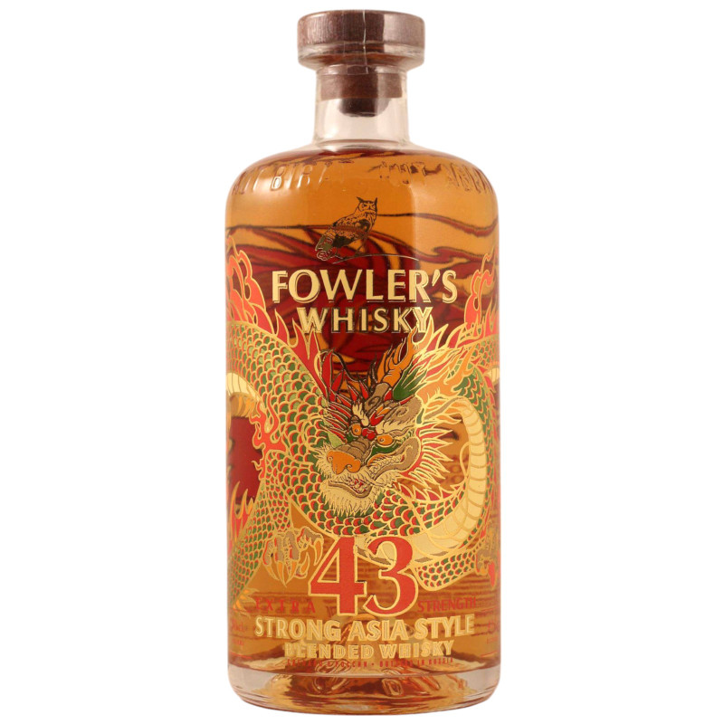 Изображение товара Виски Fowler's Strong Asia Style купажированный 43% 700мл Россия