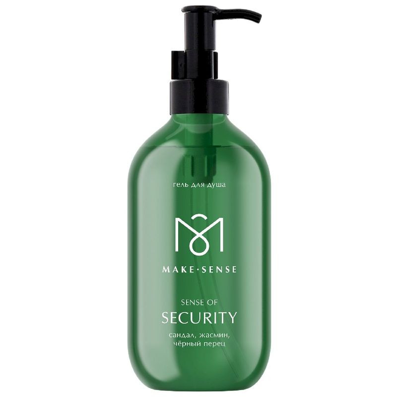 Изображение товара Гель для душа Make Sense парфюмированный 500мл Сандал Жасмин Чёрный перец