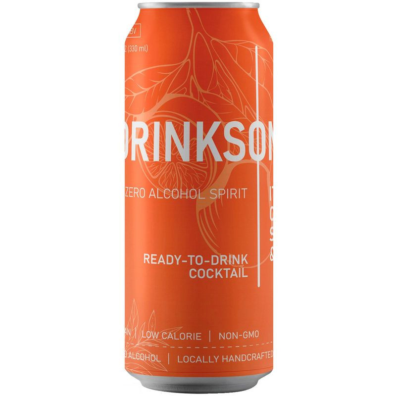 Изображение товара Газированный напиток Drinksome Italian Orange Spritz & Tonic с соком 330мл