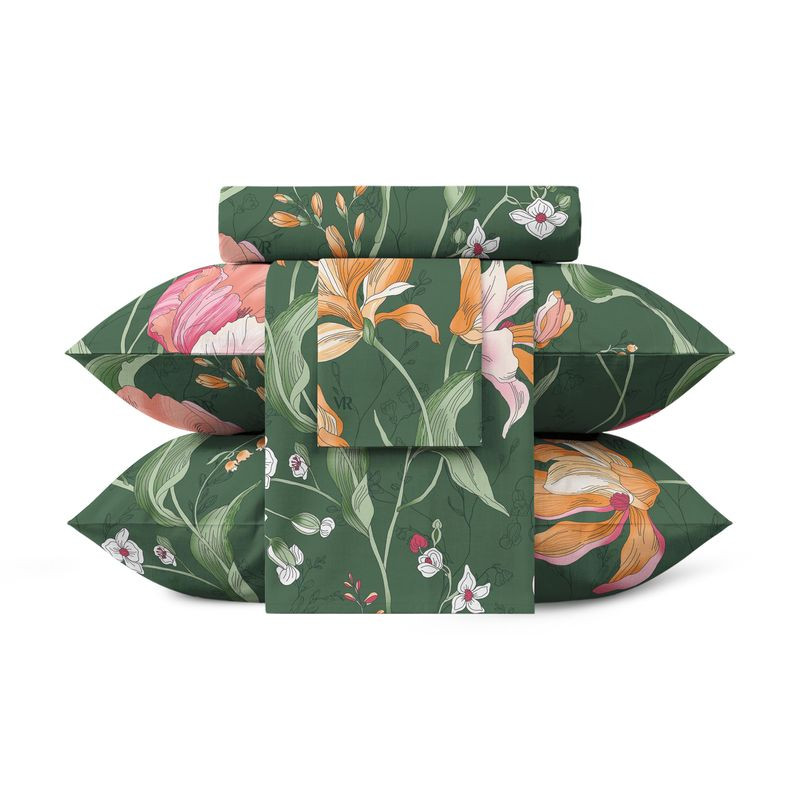 Изображение товара Комплект постельного белья Verossa 2-спальный Wild Tulip сатин