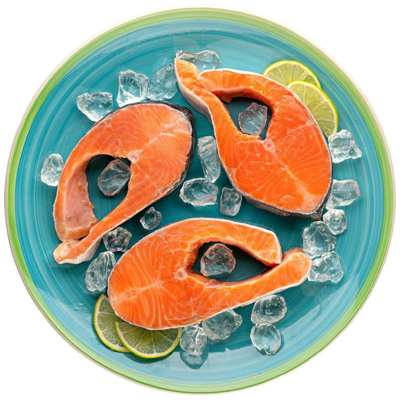 Изображение товара Морская форель Мурманск стейк охлажденный 110 г свежий продукт Россия