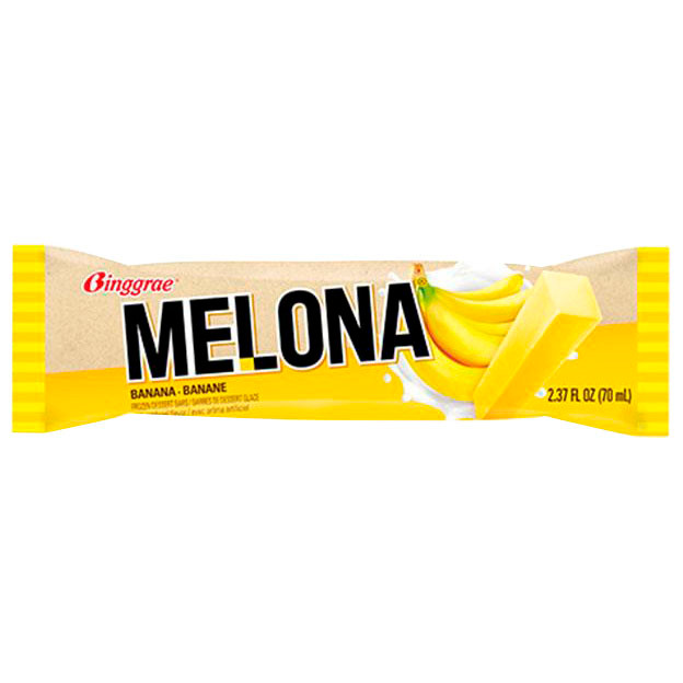 Изображение товара Десерт Binggrae Melona банан замороженный, 75г