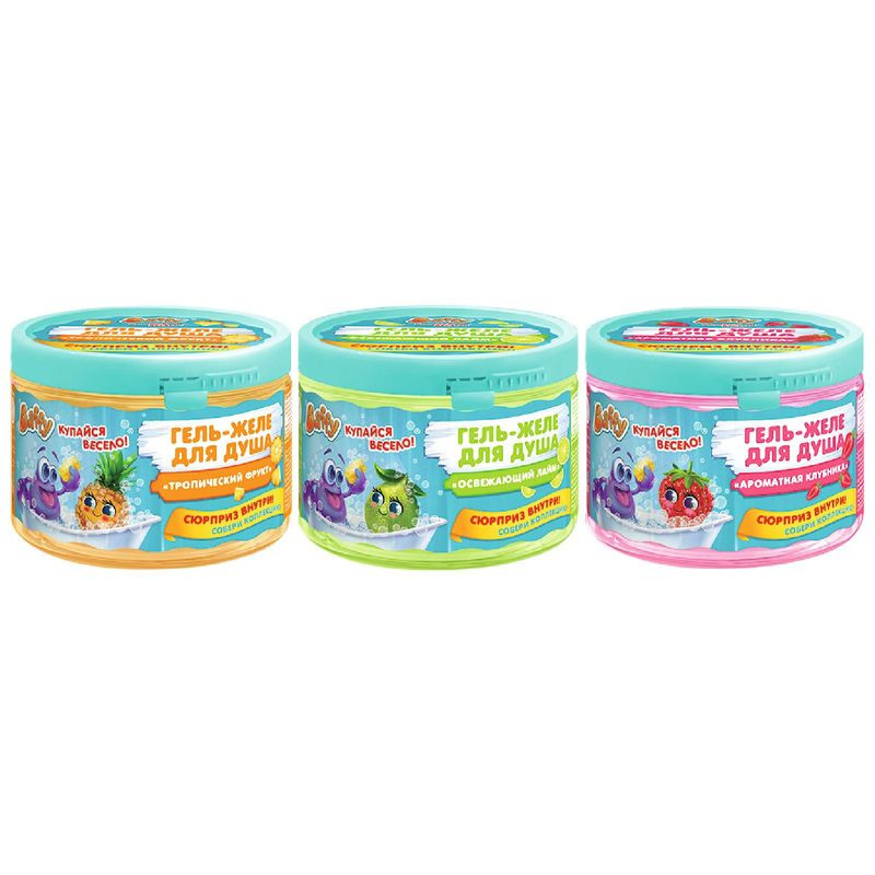 Изображение товара Детский гель-желе для душа Baffy с сюрпризом 300 мл для нежного ухода
