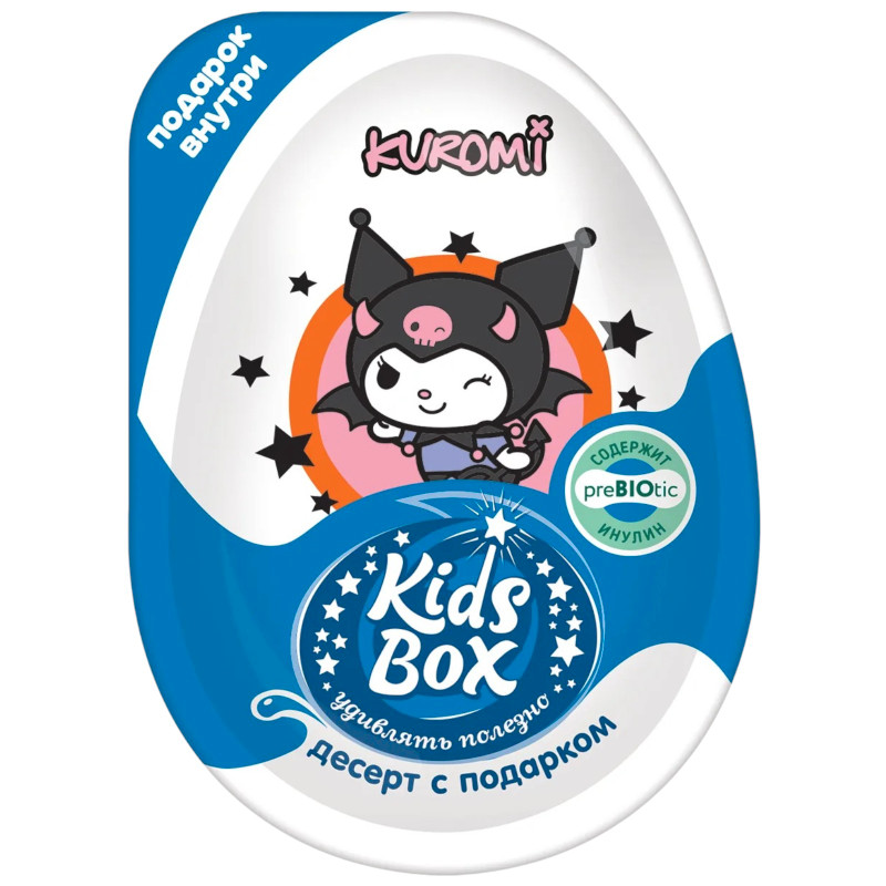 Изображение товара Яйцо шоколадное Kids Box с подарком в ассортименте, 20г