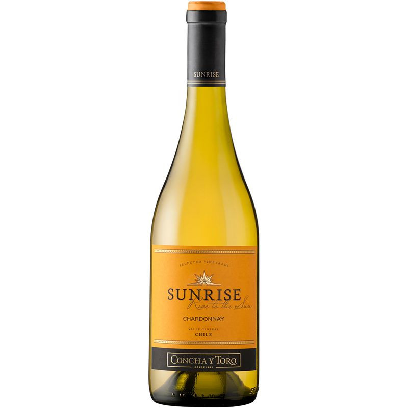 Изображение товара Вино Sunrise Chardonnay белое полусухое 750мл Чили