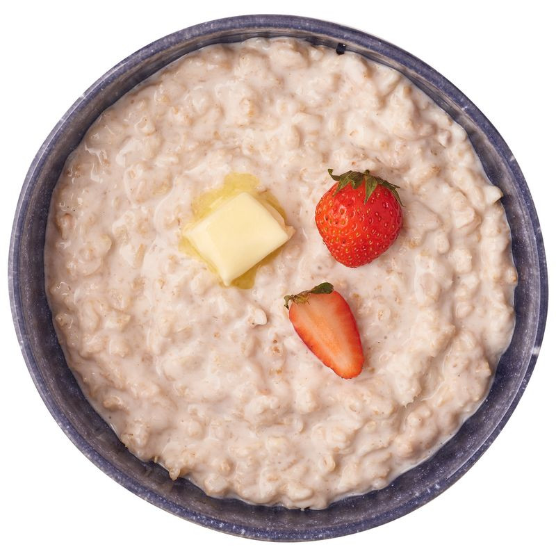 Изображение товара Овсяная каша на молоке Перекрёсток Select 250г натуральный завтрак