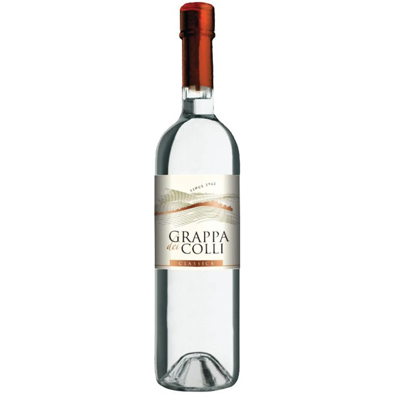 Изображение товара Водка виноградная Grappa dei Colli 40%, 700 мл - итальянский крепкий напиток