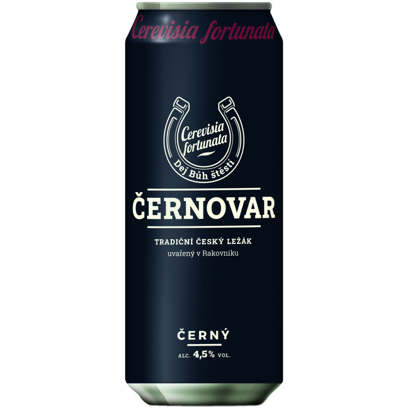 Изображение товара Пиво Cernovar Классическое тёмное 4.5%, 500мл