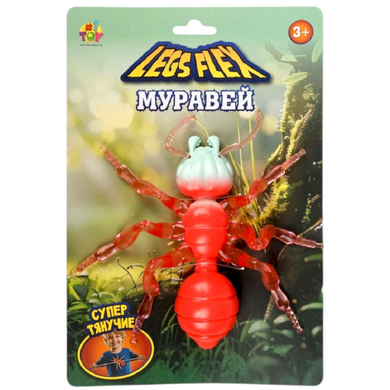 Изображение товара Яркая игрушка Муравей 1Toy для детей - безопасная и развивающая игрушка