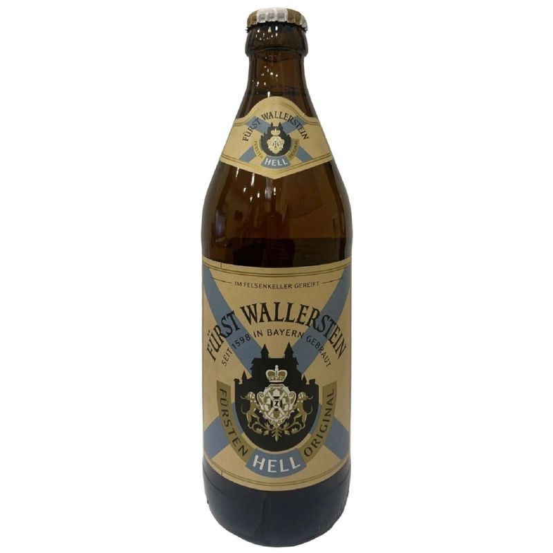 Изображение товара Пиво Furst Wallerstein Hell светлое пастеризованное 500мл