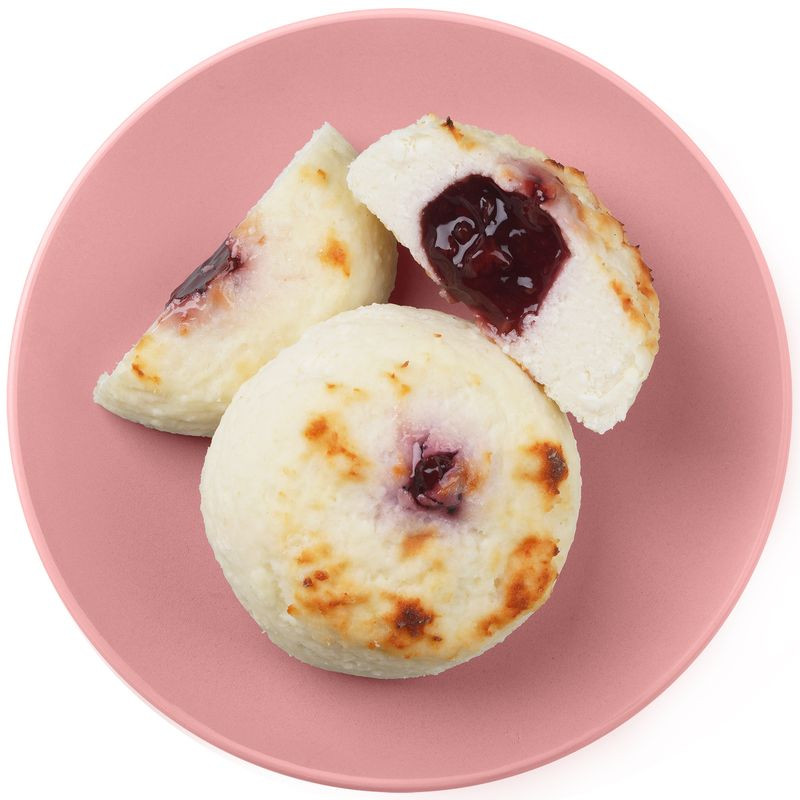 Изображение товара Сырники с вишней Зелёная Линия, 120г натуральный состав