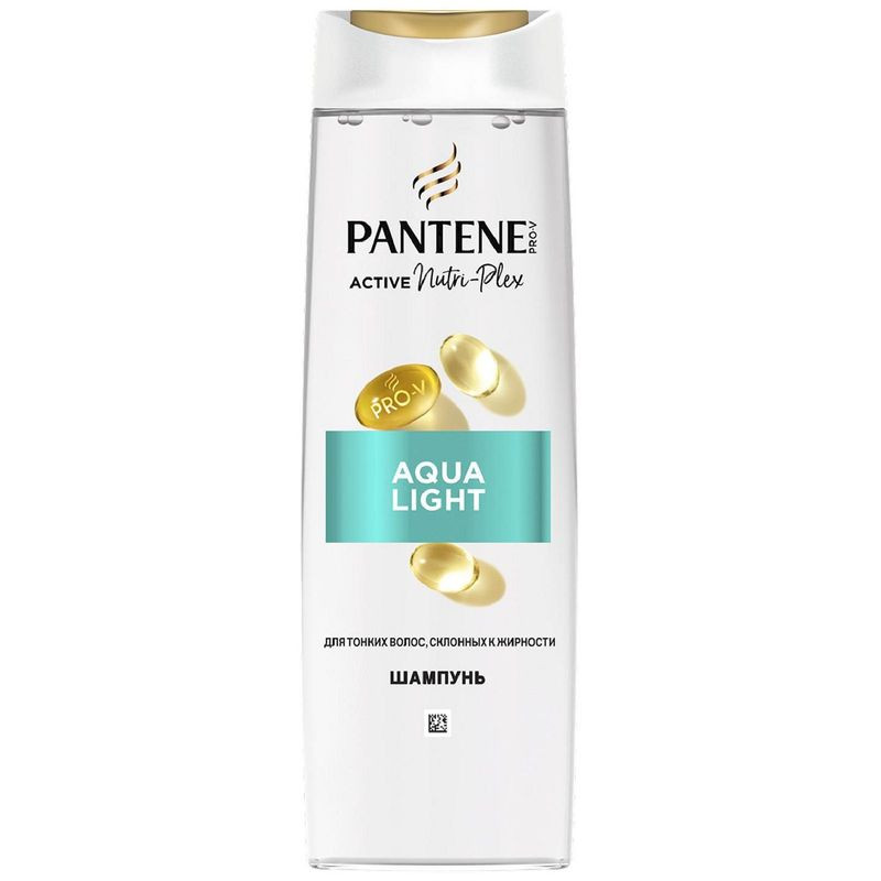 Изображение товара Шампунь Pantene Pro-V Aqua Light питательный 400 мл для жирных волос женщин