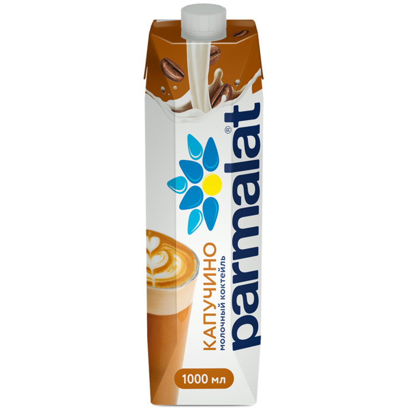 Изображение товара Коктейль молочный Parmalat капучино 1.5%, 1л