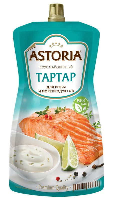 Изображение товара Соус майонезный Astoria Тартар 30% 200мл кисло-сладкий