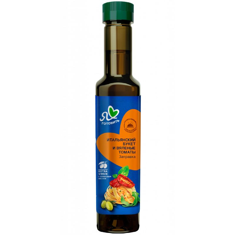 Изображение товара Соус Я люблю готовить итальянский букет и вяленые томаты 0,25л для салатов