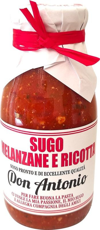 Изображение товара Томатный соус с рикоттой и баклажанами Don Antonio для пасты 240 мл