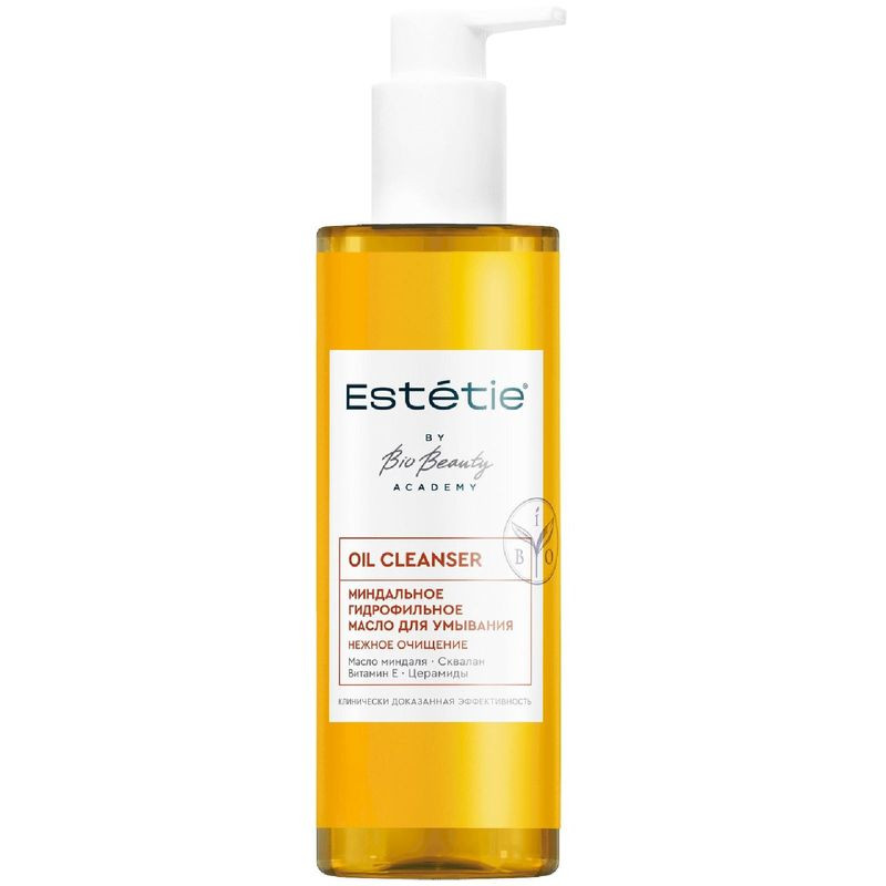 Изображение товара Гидрофильное масло Estetie Oil Cleanser миндальное 180мл для умывания и очищения кожи