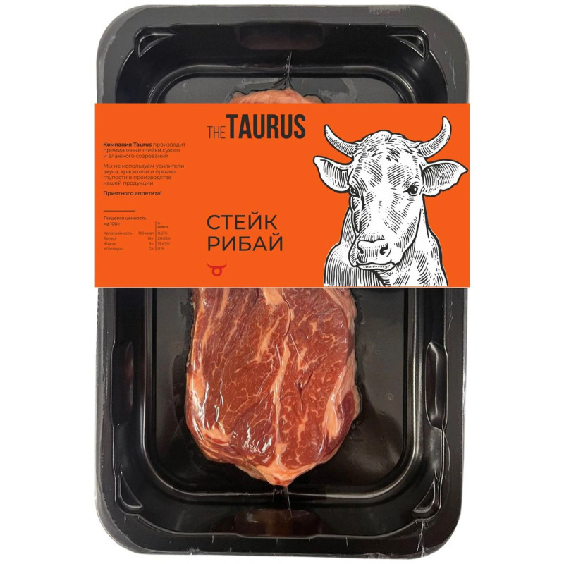Изображение товара Стейк Taurus Рибай категории А охлажденный, 300г