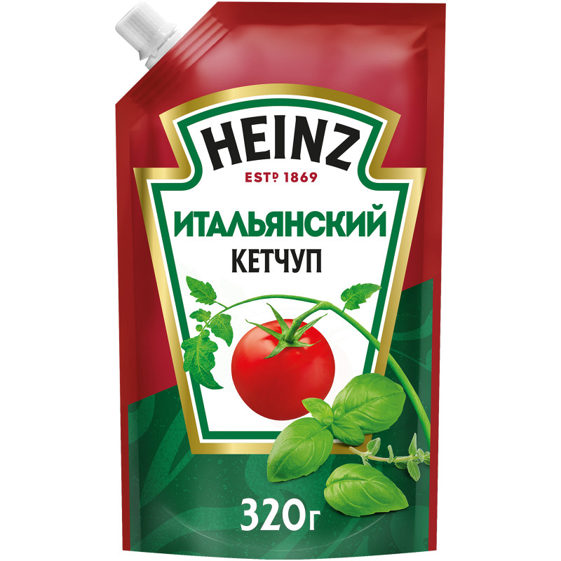 Изображение товара Кетчуп Heinz Итальянский первая категория, 320г