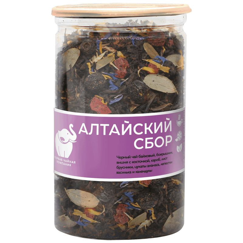 Изображение товара Чай Первая Чайная Компания Алтайский сбор черный байховый 120г