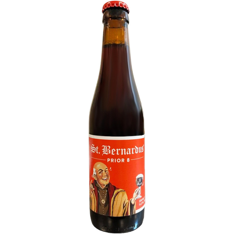 Изображение товара Пиво St.Bernardus Prior 8 темное пастеризованное нефильтрованное осветленное, 330мл