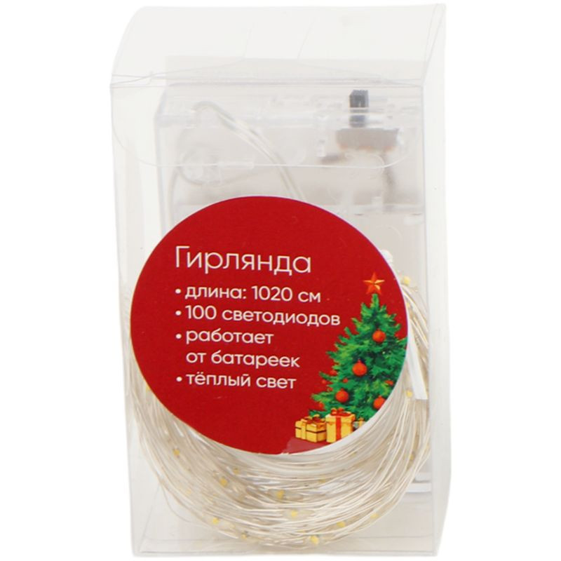 Изображение товара Светодиодная гирлянда Маркет 1.02м для украшения и декора