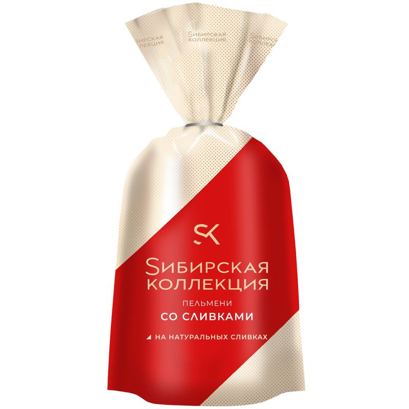 Изображение товара Пельмени Сибирская Коллекция со сливками 700г