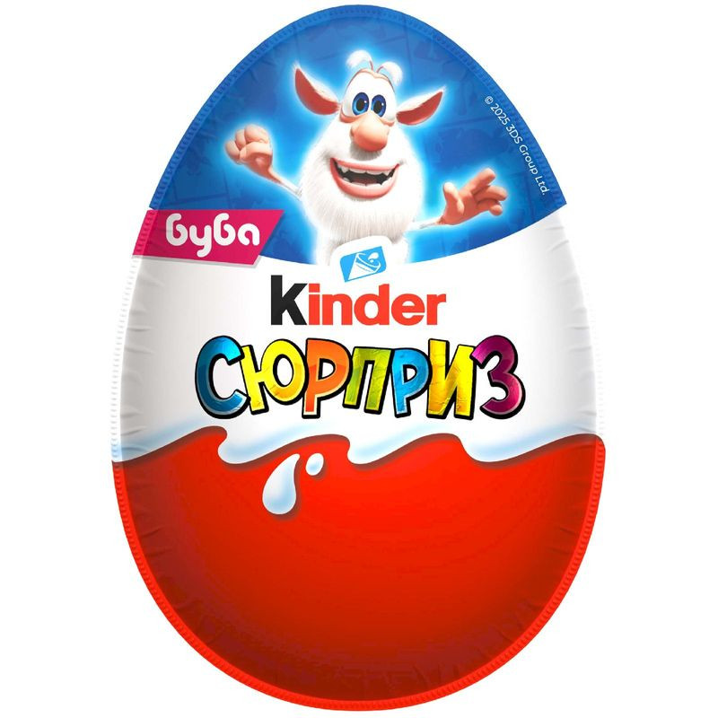 Изображение товара Kinder Яйцо Сюрприз из молочного шоколада с игрушкой 20г в ассортименте