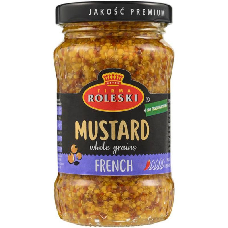 Изображение товара Горчица Roleski Французская 175 г натуральный вкус и аромат