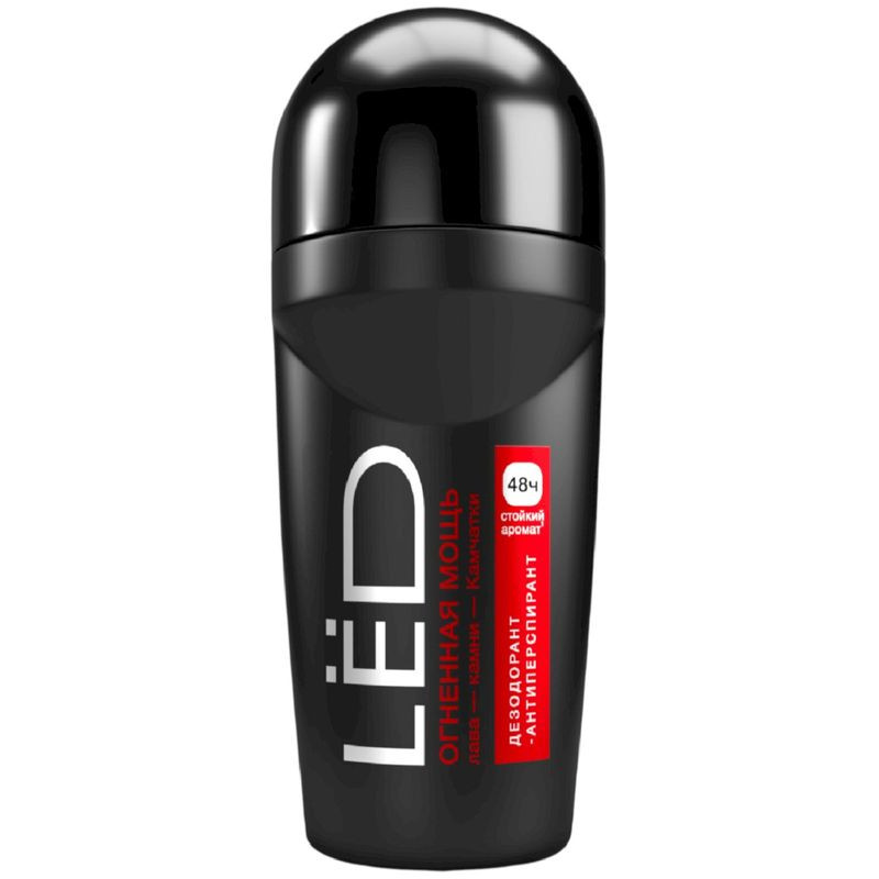 Изображение товара Дезодорант-антиперспирант Lёd Огненная мощь 50 мл для защиты и свежести