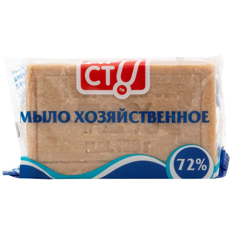 Изображение товара Мыло хозяйственное 72% Пр!ст 150г для всех типов кожи