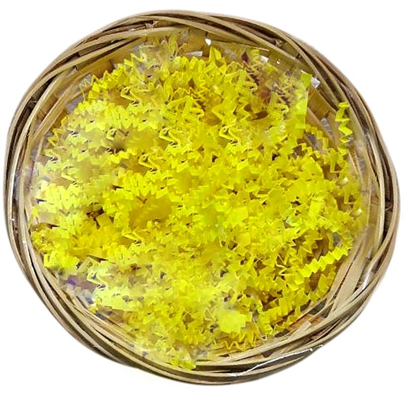 Изображение товара Декоративная корзинка с наполнителем 9,5 см из бамбука и бумаги