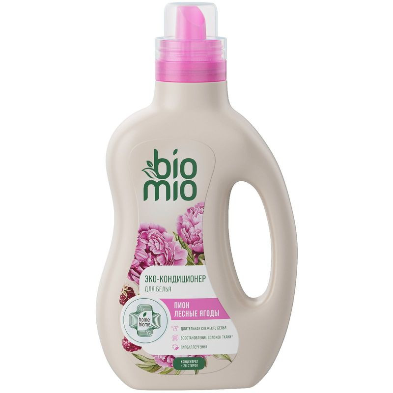 Изображение товара Кондиционер для белья Biomio Bio Soft Пион-Лесные ягоды 800 мл натуральный уход