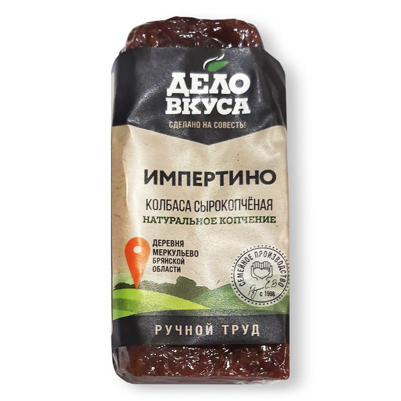 Изображение товара Колбаса Дело Вкуса Импертино сырокопченая высшего сорта