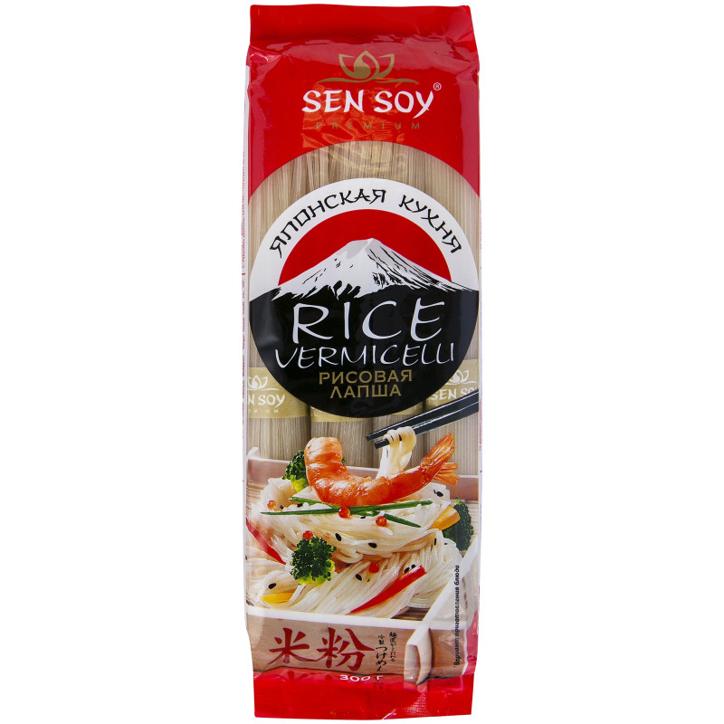 Изображение товара Лапша Sen Soy Premium Rice Vermicelli рисовая, 300г